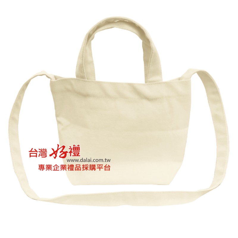 可背可提素雅帆布袋